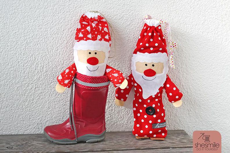 Nikolaus-Säckchen (Nähanleitung und Schnittmuster) image number 1