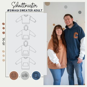 #SWAG! SWEATER ADULT XS-7XL