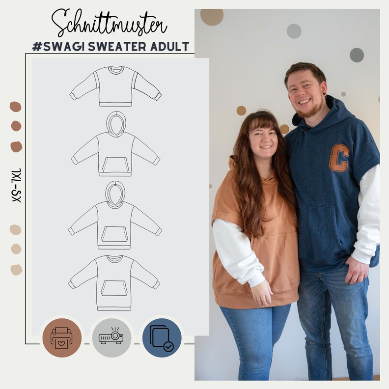 #SWAG! SWEATER ADULT XS-7XL image number 1