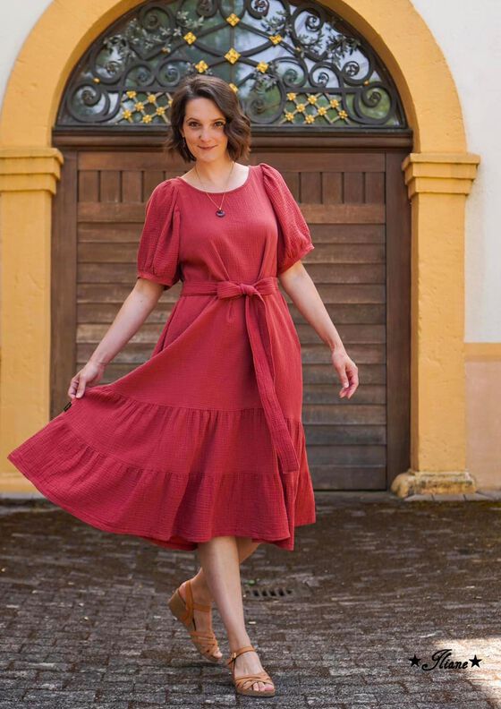 Renate - Damenkleid mit Puffärmel Gr. 34-50 image number 2