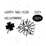 Happy new year 2024 Plotterdatei | DIY Hunger thumbnail number 1