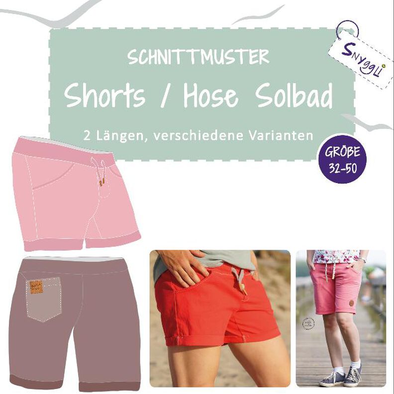 Shorts / Hose Solbad Gr. 32-50 inkl. A0 + A4 image number 1