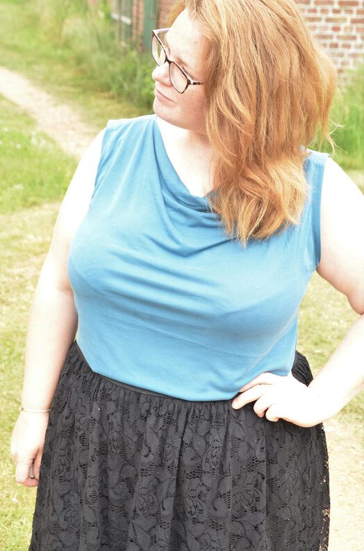 "Adelheid" Gr. 34 - 50 Wasserfallshirt image number 6