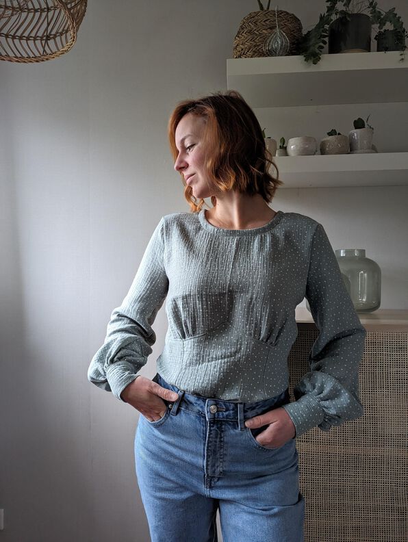Schnittmuster Bluse Luisa image number 11