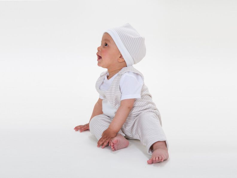 Schnittmuster Baby Overall zum Wenden und Mütze image number 6