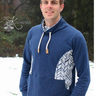 Männer - Hoodie TIM XS - XXXL Kragen + Kapuze thumbnail number 4