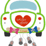 Hochzeitsauto Stickdatei  thumbnail number 4