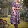 Thea - Wickel Kleid Klassischer Stil 34-54 thumbnail number 2