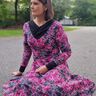 Kleid Valentina mit Godet Gr. 32-48 beamerfähig thumbnail number 3