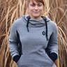 Hoodie Damen Schnittmuster Gr. 32-58 - MANUC #132 thumbnail number 7