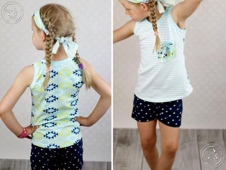 Girls-Top / Schnittmuster und Nähanleitung image number 2