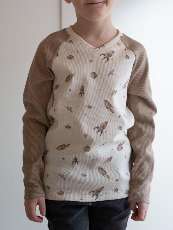 CL*OVER ‘BASIC’ RAGLAN 68-164 image number 2