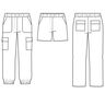 Kinder Cargo Hose Shorts Schlupfhose COCOK ♥ Gr. 110-164 thumbnail number 9