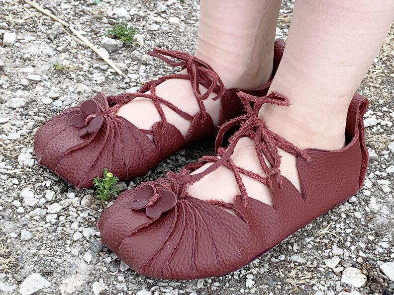 Carbatips: Bundschuhe Schnittmuster Kinder Gr. 18-37 Schuhe image number 2