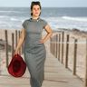 Kleid Agda  Gr. 34-54 | Jerseykleid A4/A0-Datei thumbnail number 7