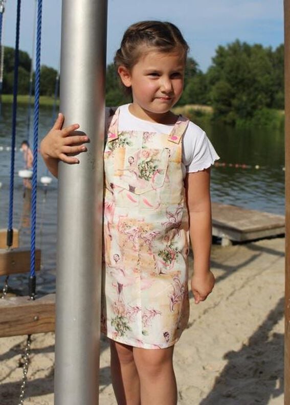 Kleid / Latzkleid "Berit", Schnittmuster Gr. 62-104 image number 2