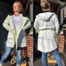 Parka Regenjacke Softshell Mantel Jacke CUACA ♥ Gr. XS-XXL thumbnail number 9