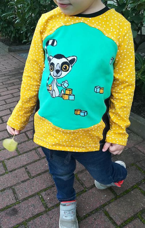 Panelino boys Langarmshirt für Panelstoffe 86 - 164 image number 8