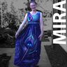 Maxikleid Mira Gr. 34 - 46, mit Beamerdatei thumbnail number 1
