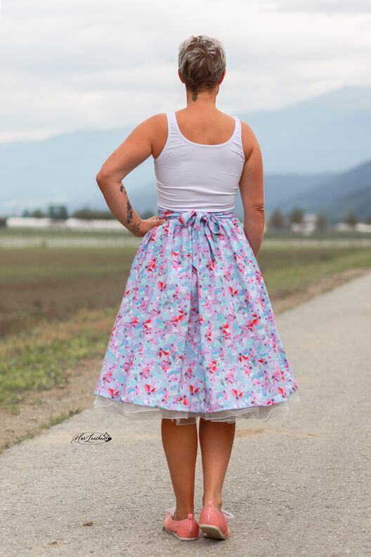 Vintage Skirt Damen BEAMER Version - Gr. 32 - 54 image number 8