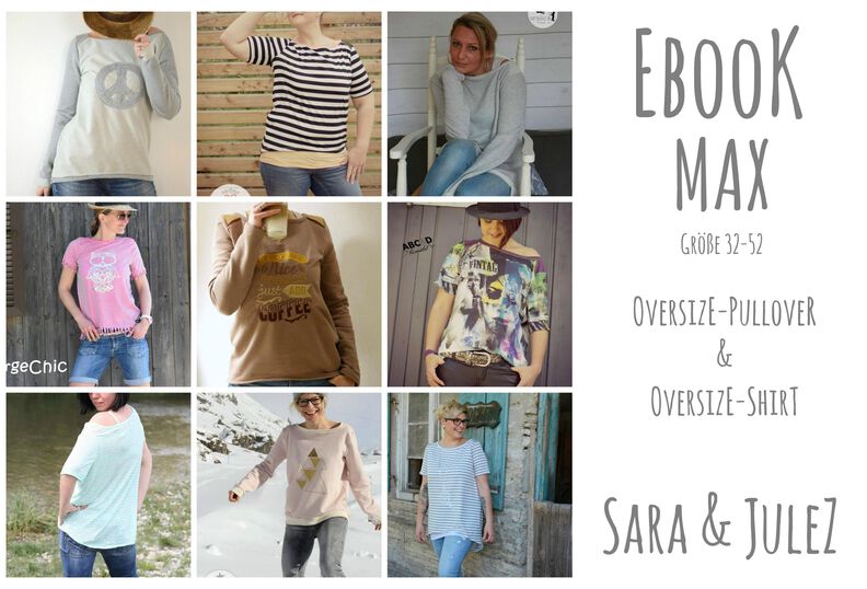 Ebook MAX  Oversize-Pullover/Oversize T-Shirt Gr. 32-52 image number 4