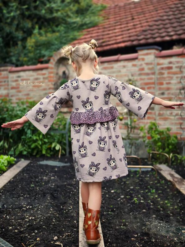 Tausendsch&ouml;n Puzzlekleid  80&ndash;164  inkl. A4, A0, Beamerdatei image number 6