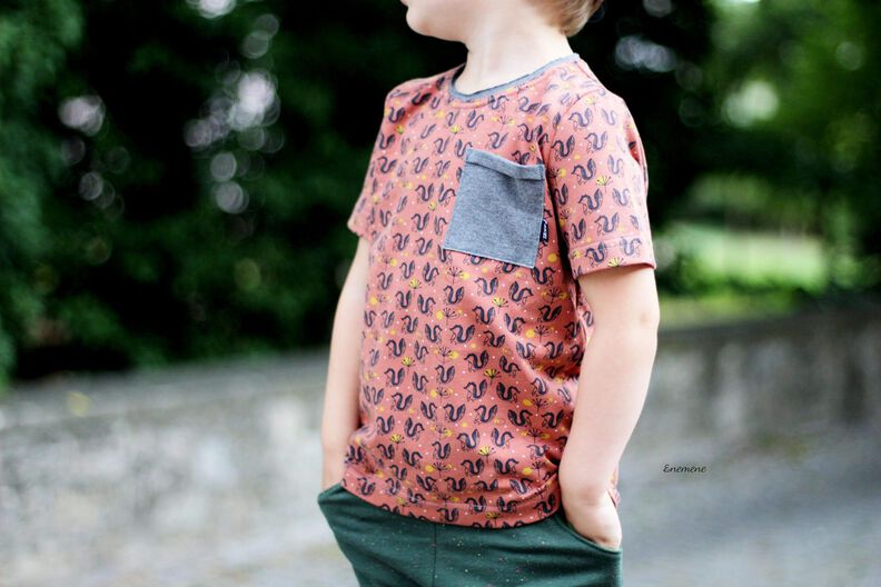 BASICSHIRT "SNORRE" MINI - Schnittmuster und Anleitung image number 7