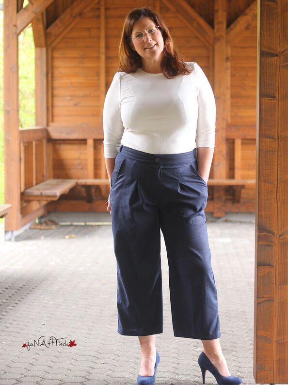 Culotte Damen - eBook Schnittmuster Gr. 32-54 - Victoria image number 8