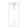 Schnittmuster Baby Mädchen Jumpsuit mit Haarband MIA thumbnail number 3