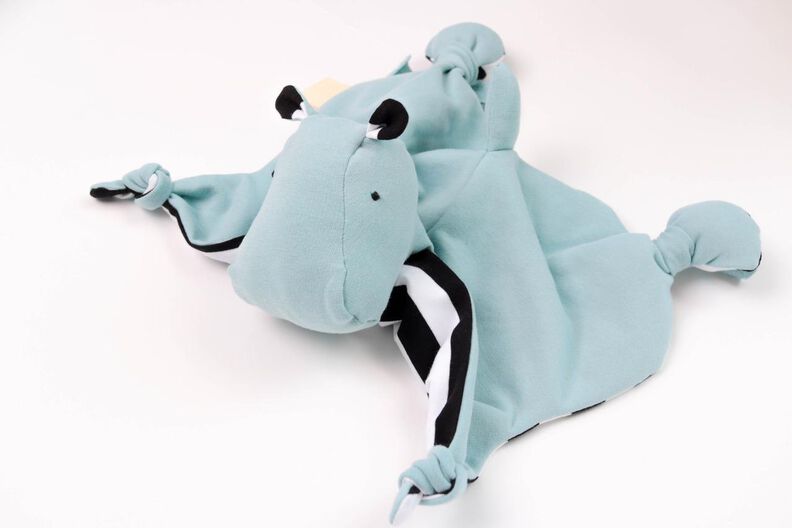  “Hippo HELGA” Schmusetuch / Schnuffeltuch Schnittmuster image number 5
