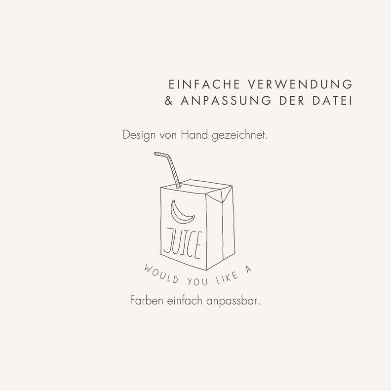 Plotter- und Laserdatei "JUICE" SVG PNG image number 2