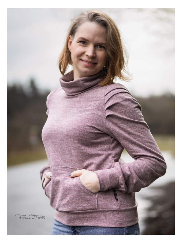Der große Kuschel-Puschel Hoodie I Hoodiekleid I Größe 34-50 image number 5