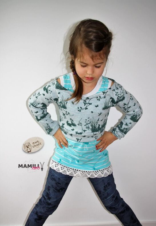 Kurzpulli / Kurzjacke Little Jaana Gr. 98-164 image number 5