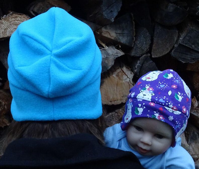 Mütze Wintermütze alle Größen Beanie nähen Wendemütze image number 9