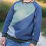 Raglan Sweater Farverig Gr. 56-122, A0, Teilungen thumbnail number 3