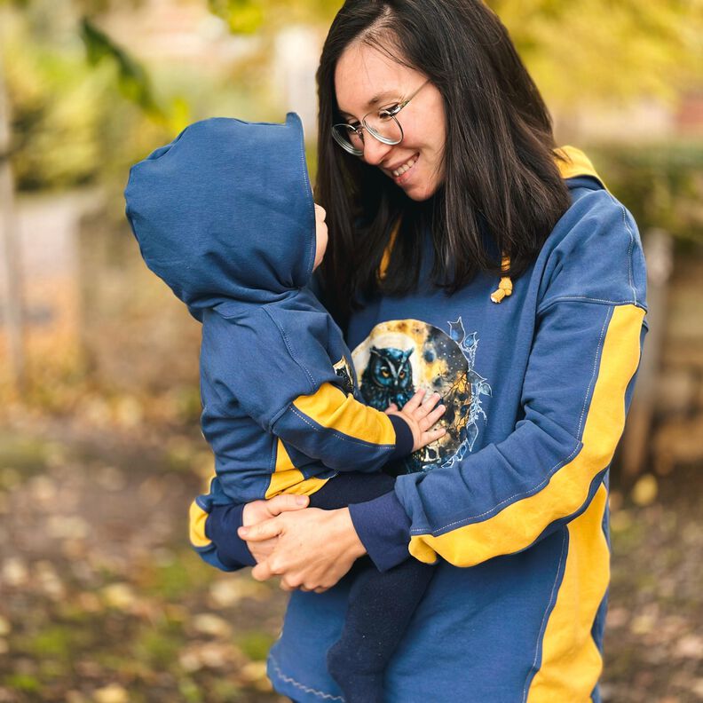 BEAMER&A0&A4 lovely lady oversized hoodie 34-56 Damenhoodie image number 7