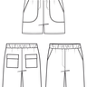 Kinder Shorts mit Taschen PANTAI ♥ Gr. 92-164 thumbnail number 10