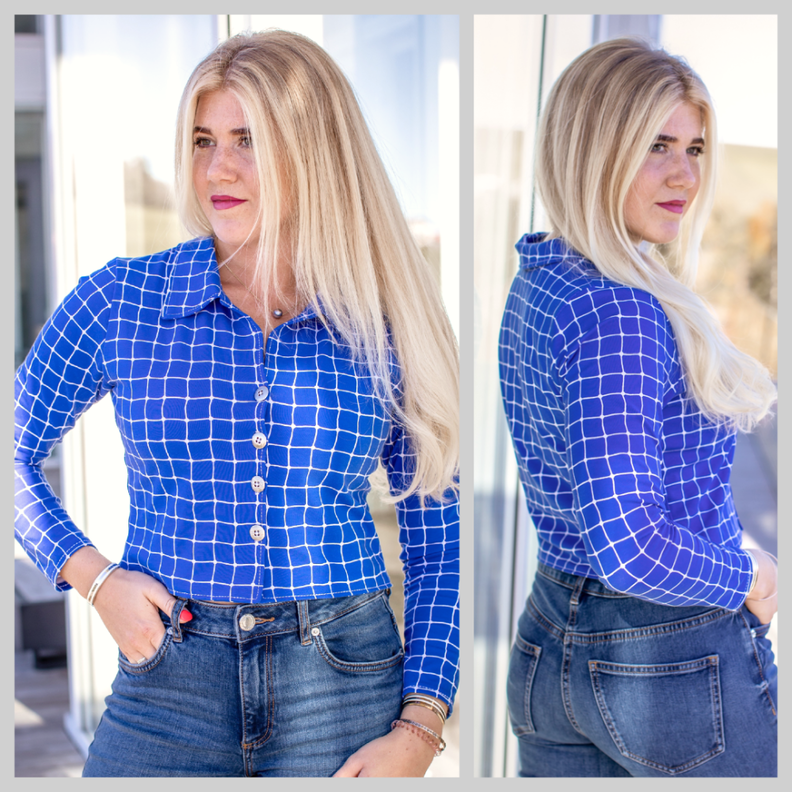Bluse #Wilma Nähanleitung und Schnittmuster (XS-XL) image number 1