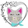 Stickdatei Katze Kimba Vollstick thumbnail number 1