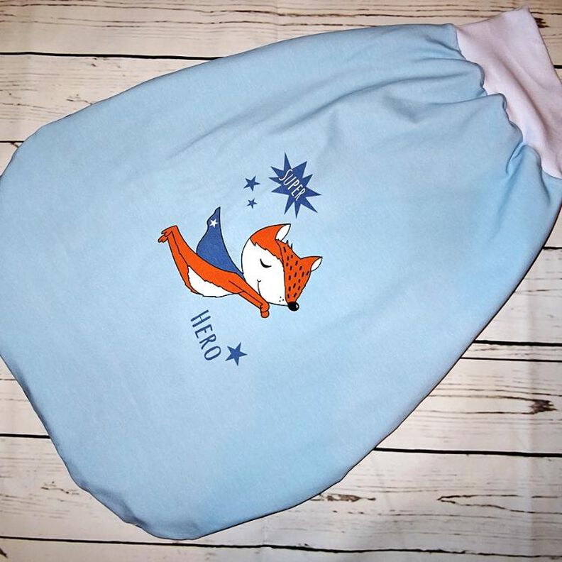 Pucksack Strampelsack Gr. 50 - 104 inkl. Schnittmuster nähen image number 1
