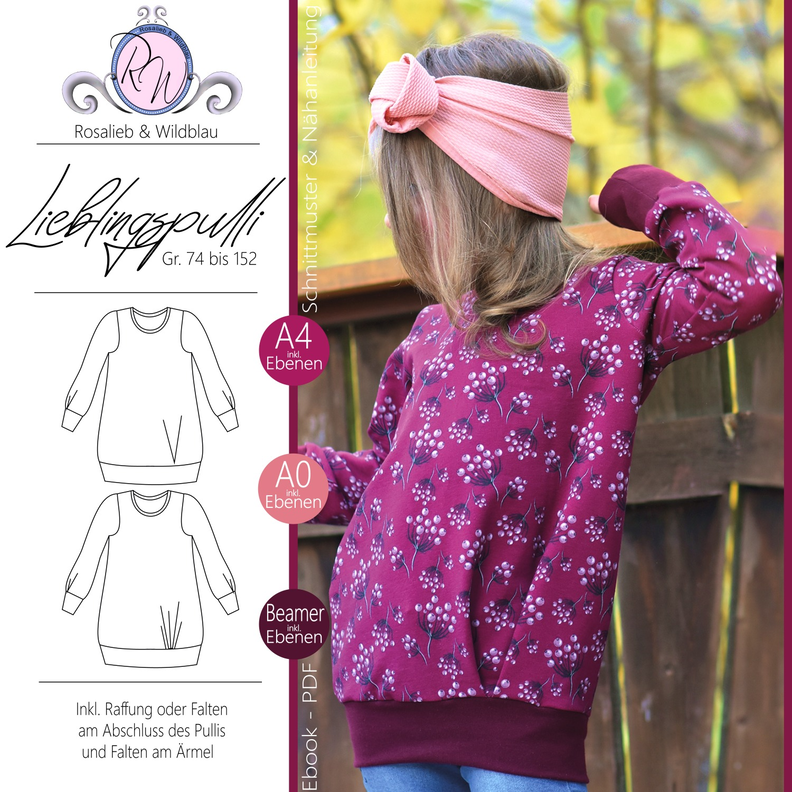 Lieblings-Pulli Gr. 74 bis 152 image number 1