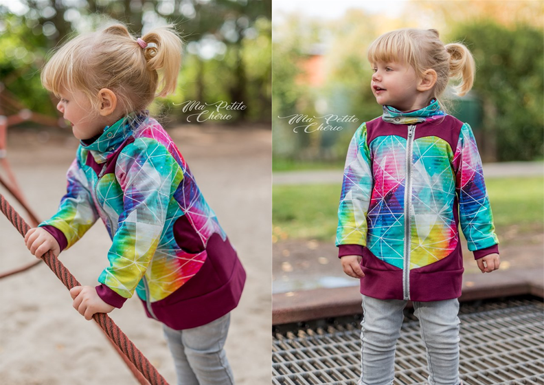 Lovely Heart Jacke und Hoodie Gr. 74 bis 152 image number 6