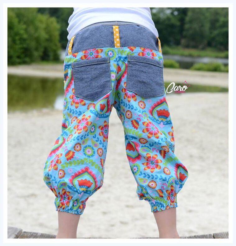 Ballonhose Kinder Schnittmuster Gr. 62-152 - deine TUULA #9 image number 4