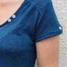 "Summer Blues" eine Bluse mit raffinierter Raffung, 32-46 thumbnail number 5