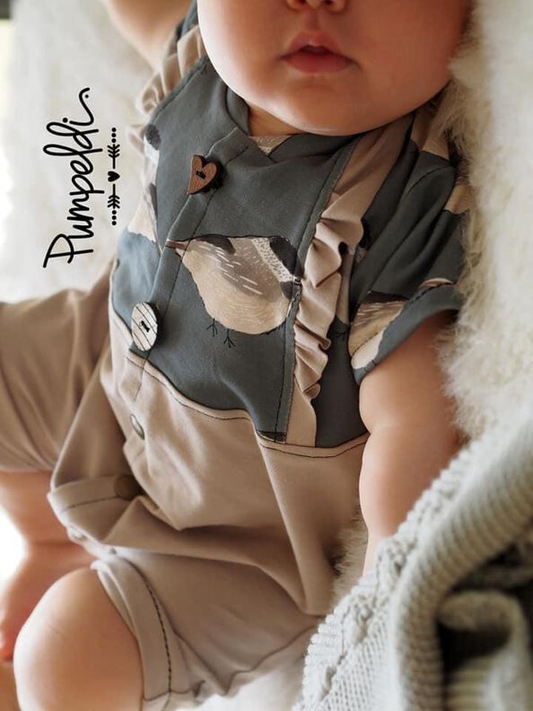 #Cutesuit Romper 44-104 inkl. A4/ A0/ Beamerdatei image number 9