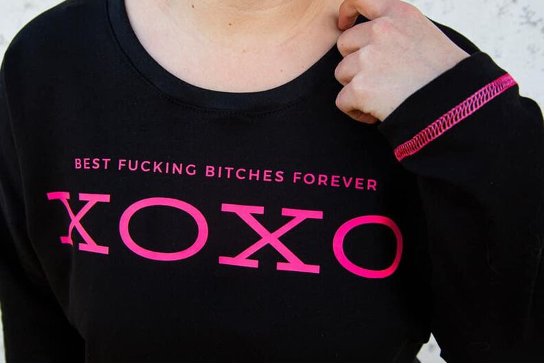 Plotterdatei XOXO - best fucking bitches forever image number 5