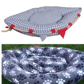 Hundekorb, Katzenkorb, Bötchen "Goethe" - 2 Größen