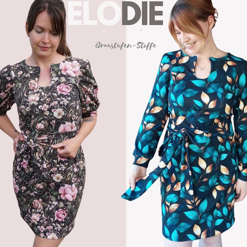 Schnittmuster Kleid „Elodie" als Ebook image number 1