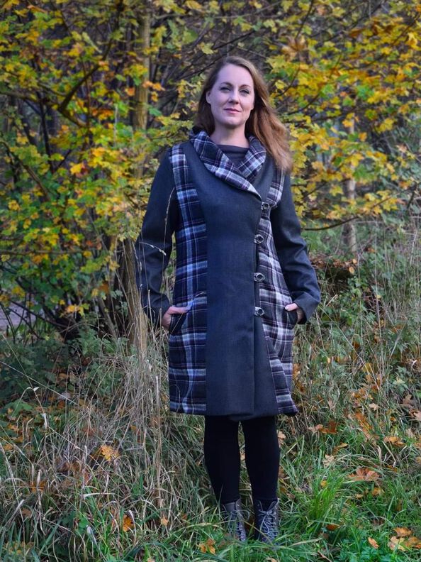 NATALJA Mantel oder Jacke Gr. 34-54 PDF-Schnitt A4, A0 image number 5