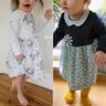 Baby Kleid Webware und Jersey PUTRI ♥ Gr. 56-104 thumbnail number 3